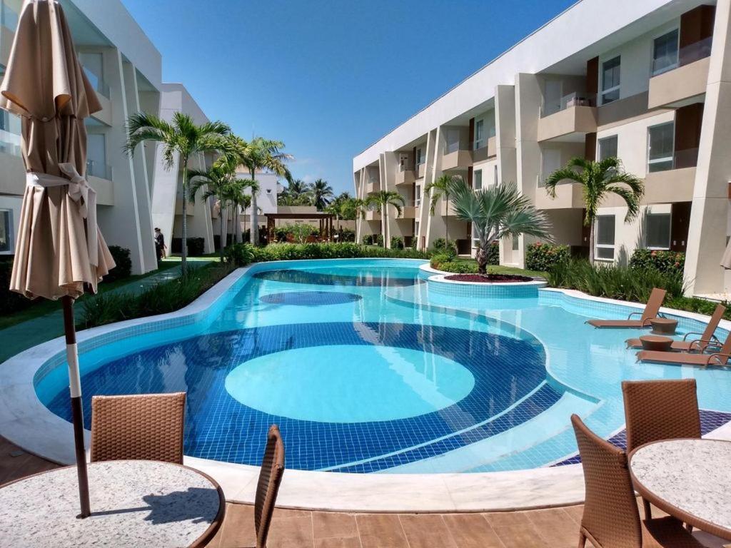 Apto Guarajuba Praia Condominio Porto Smeralda-100 Metros Da Praia Exteriör bild