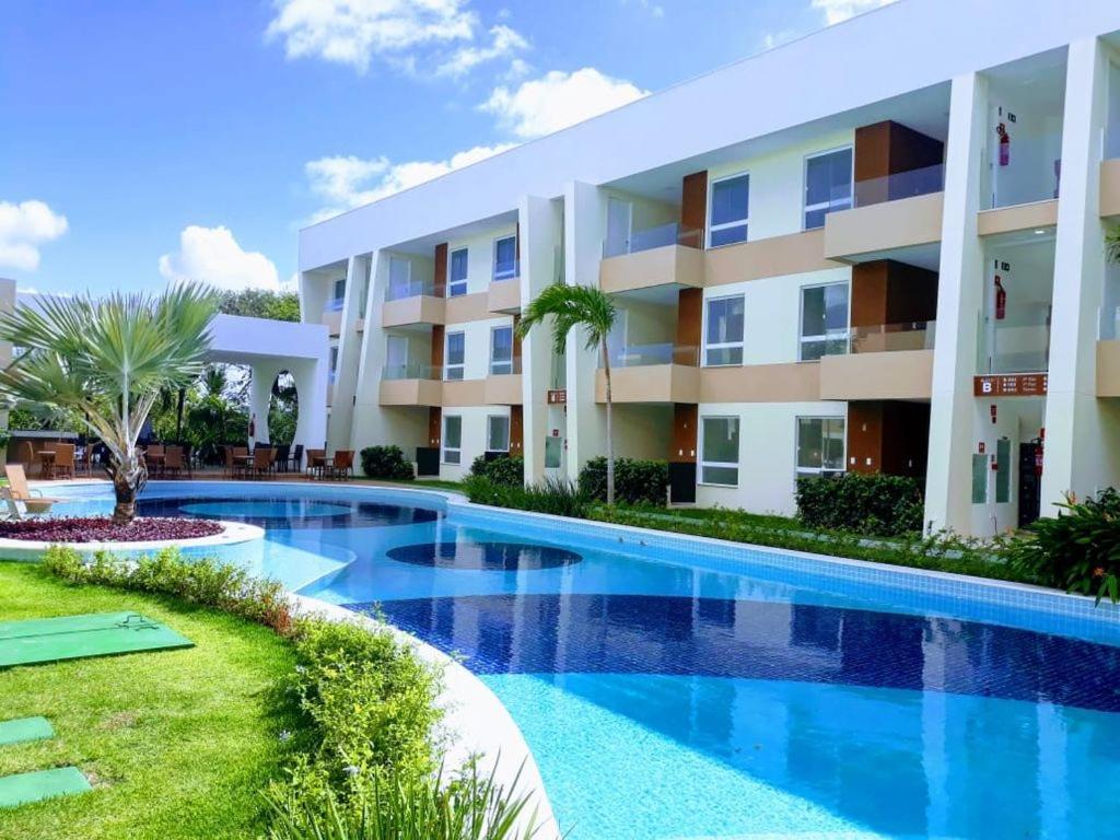 Apto Guarajuba Praia Condominio Porto Smeralda-100 Metros Da Praia Exteriör bild